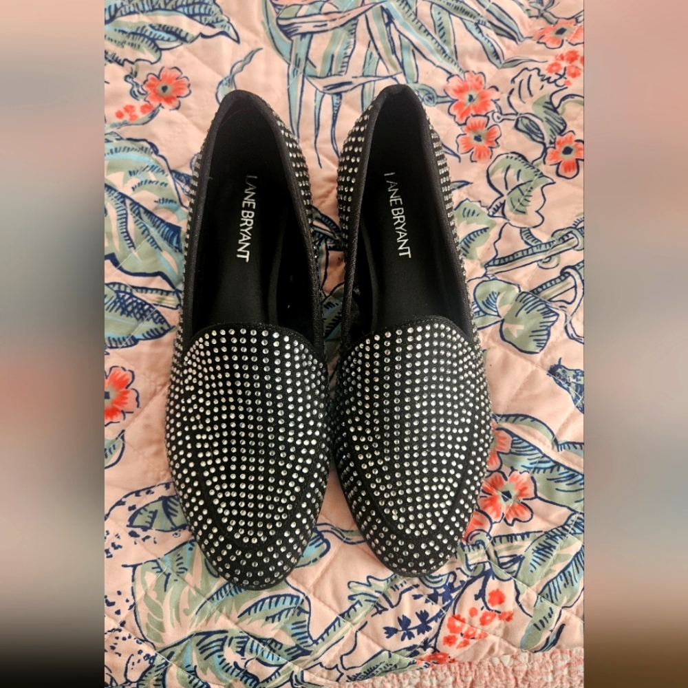 Lane Bryant Rhinestone Flat